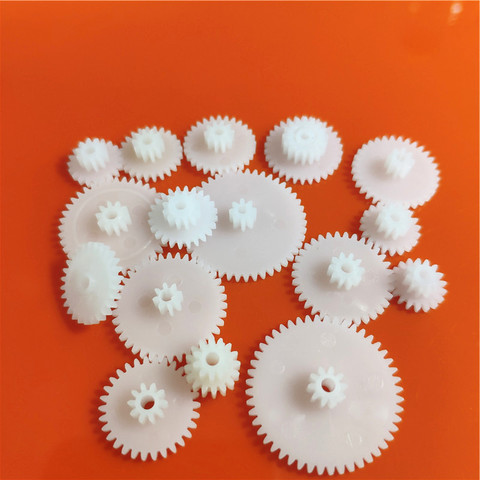 31 kinds M0.5 Plastic Teeth Double Layer Gears Reduction Gear Group 1 Deck DIY Toy Car Robot Helicopter Parts Tools Dropshipping ► Photo 1/3