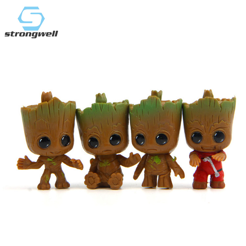 Price History Review On Strongwell Baby Groot Figurine Doll Model Tree Man Guardians Groot The Galaxy Cake Decoration Kids Toy Cartoon Aliexpress Seller Strongwell Official Store Alitools Io