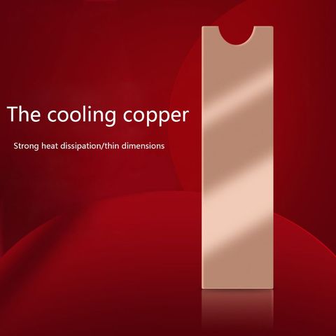 Cooling Copper Sheet M.2 Heatsink NVME Heat Sink NGFF M.2 2280 Thermal Conductivity Silicone Wafer Cooling Fan Cooler K1AA ► Photo 1/5