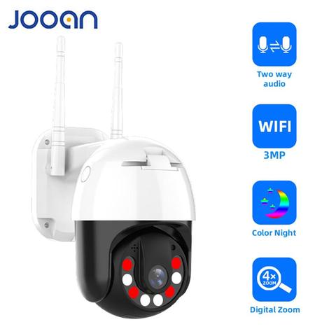 3MP PTZ WIFI IP Camera Outdoor 4X Digital Zoom Night Full Color Wireless H.265 P2P Security CCTV Camera Two Way Speak Audio ► Photo 1/6