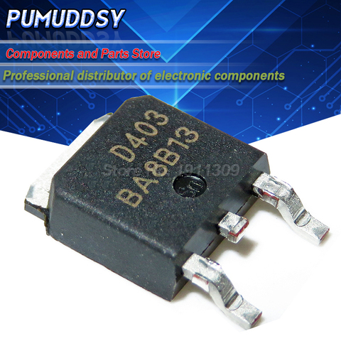 10PCS AOD403 TO-252 D403 TO252 30V 85A P channel MOSFET ► Photo 1/1