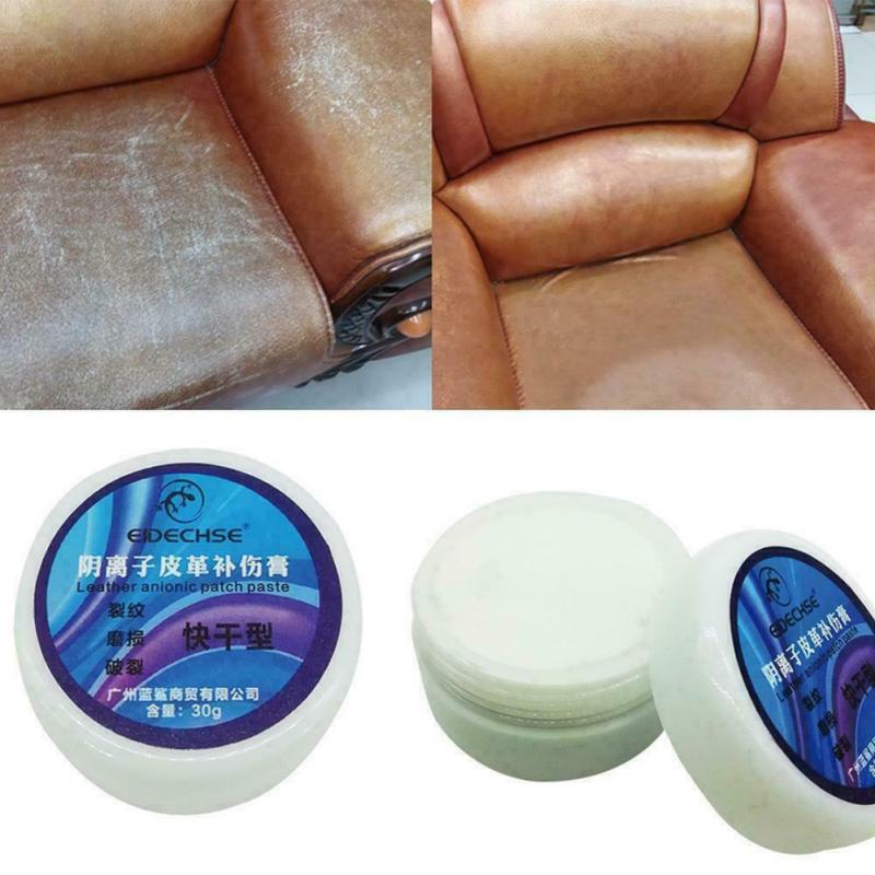 Leather Repair Paste Cream Filler, How To Repair Hole Leather Sofa