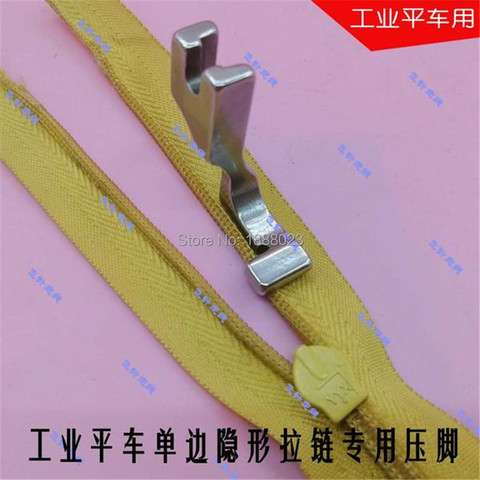 Industrial Sewing Machine Zipper Presser Foot, Invisible Zipper Foot，Unilateral zipper foot ► Photo 1/5
