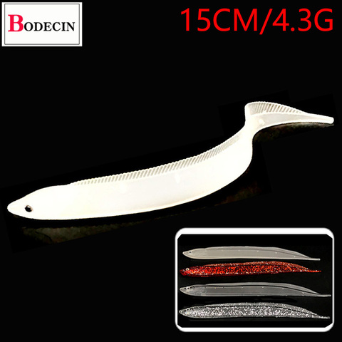 Knife Blade Fish Swimbait Eel Soft/Artificial/Silicone/Big Bait For Fishing Baubles/Lure/Tackle/Wobbler Sea Trout/Trolling Lures ► Photo 1/6