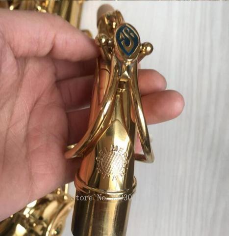 Saxophone Mark AltoVI Musical Instruments Professional Alto Sax Gold Lacquer Mouthpiece Reeds Neck + Hard Case ► Photo 1/5