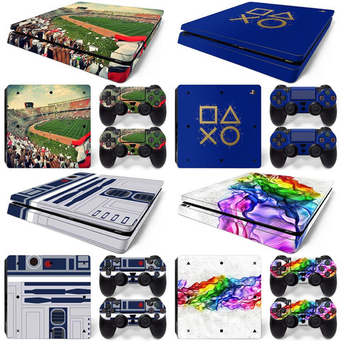 Ball Sticker for PS4 Slim Vinyl Decal Skin for PS4 Slim Console & Two Controller Stickers ► Photo 1/6