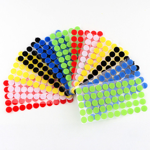 100Pairs 10/15mm Self Adhesive Fastener Tape Velcros Dots Stickers Hook And Loop Magic Sticker Nylon Velcros Adhesive Boob Tape ► Photo 1/6