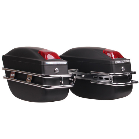 24L Motorcycle Side Boxs Luggage Tank Tail Tool Bag Motorcycle Universal Modified Side Box For Kawasaki/Honda/Yamaha/Suzuki ► Photo 1/6