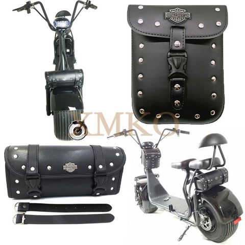 Citycoco Storage Bag Front And Rear Bag Charger Package Chinese Halei Electric Scooter Travel Bag ► Photo 1/6