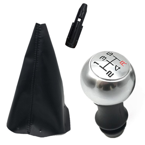 5 Speed Car MT Gear Shift Knob Lever Shifter Handle Stick For Peugeot C2 C3 C4 106 107 206 207 301 306 307 308 406 407 2008 3008 ► Photo 1/6