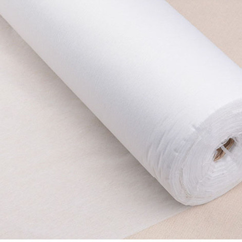 Apparel Sewing DIY Accessory (5.4 Yards) Lightweight Non-woven Fusible Interlining Fabric 5 Meters/lot Polyester / Cotton ► Photo 1/5