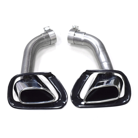 1 pair exhaust tip for BMW X5 E70 exhaust pipe in 2008-2013 stainless steel muffler tip car exhaust tailpipe ► Photo 1/6