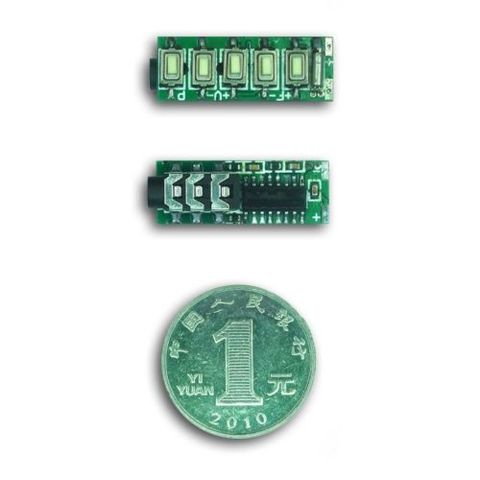 Micro FM Radio Receiver 70-108 Mhz Module MCU Digital Frequency Stabilization Stereo DSP Radio  ► Photo 1/2