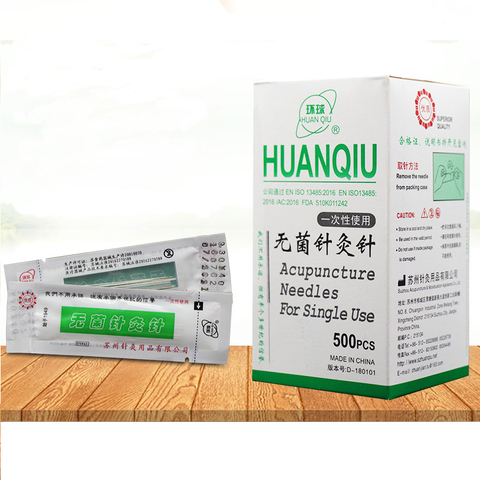 500 pcs Universal therapy acupuncture needles disposable acupuncture needles sterile acupuntura needles 10 pcs with a tube ► Photo 1/6