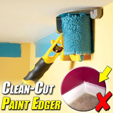 Clean-Cut Paint Brush t Edger Roller Brush Home Improvement Paint Coating Wall Treatment Painting Tools  for Wall Ceiling Door ► Photo 1/6