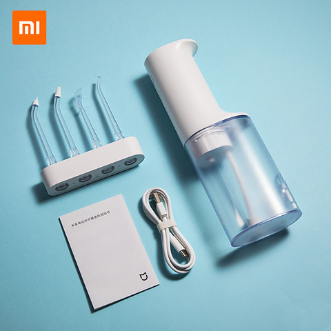 XIAOMI Mijia Smart Electric Oral Irrigator IPX7 Waterfroof Dental Water Jet Flosser 4 Modes Oral Cleaning W/4 NozzlesMemory ► Photo 1/6