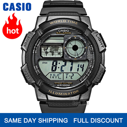 Casio watch g shock 10 year battery watch men luxury LED digital 100m Waterproof Quartz men watch Sport military watches for men ► Photo 1/5