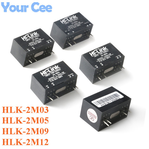 AC-DC Power Module AC to DC Mini Isolation Switch Power Supply Module 220v to 3.3v 5v 9v 12v HLK-2M03 HLK-2M05 HLK-2M09 HLK-2M12 ► Photo 1/5