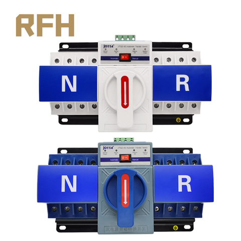 JOTTA 4P 63A 380V ATS MCB type Dual Power Automatic Transfer Switch Change Over Switch ► Photo 1/5