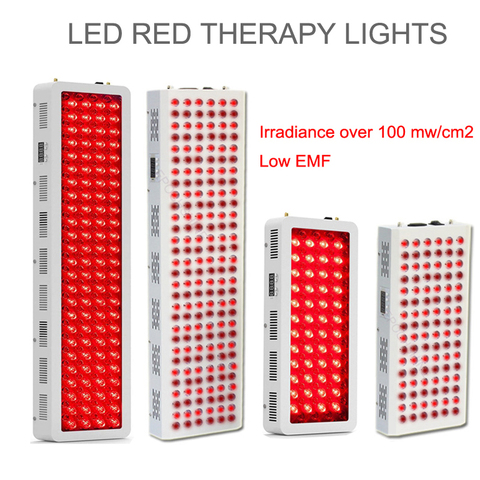 Factory Wholesale Professional Low EMF Red Light Therapy With Timer 660nm 850nm 1000W Full Body Red Light Therapy Panel ► Photo 1/6