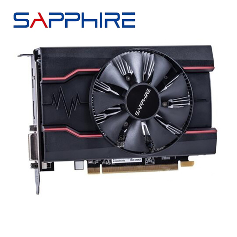 Used SAPPHIRE RX 550 2GB Video Cards GPU For AMD Radeon RX500 2GB GDDR5 Graphics Cards PC DisplayPort HDMI DVI 128bit PCI-E ► Photo 1/4