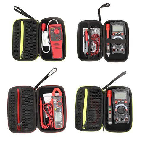 Digital Multimeter bag Black EVA Hard Case Storage Waterproof Shockproof Carry Bag with Mesh Pocket for Protecting ► Photo 1/6