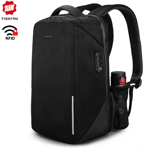 Tigernu New Arrival TSA Lock No Key Business Laptop Backpacks Hign Quality 15.6 inch Anti Theft Men Travel Bags Male Mochilas ► Photo 1/6
