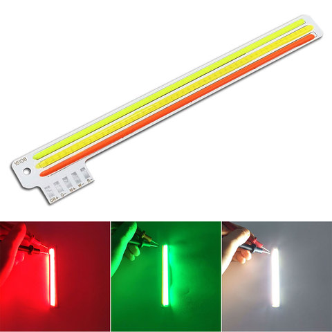 12V 10W Colorful COB LED Light Strip RGW Red Green White 3-color LED Lamp for Face Recognition Lighting Signal Decoration Bulb ► Photo 1/6