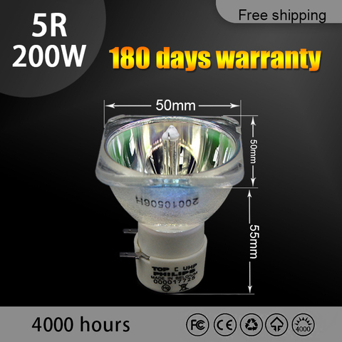 Original Hot Sales 5R 200W LAMP moving beam 200 lamp 5r beam 5r metal halide lamps msd platinum 5r lamp stage light for Philips ► Photo 1/6