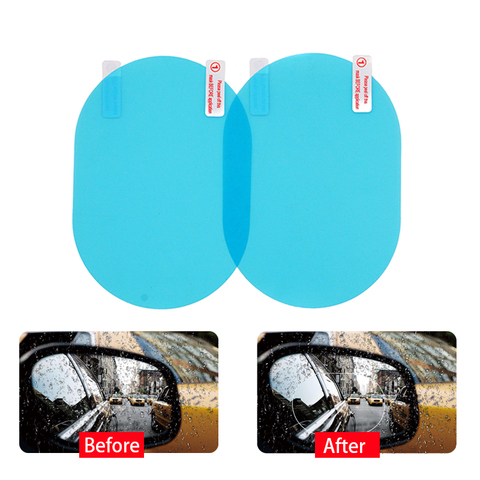 2pcs / set Rearview mirror protective film Anti fog Rainproof film for car windows Waterproof membrane ► Photo 1/6