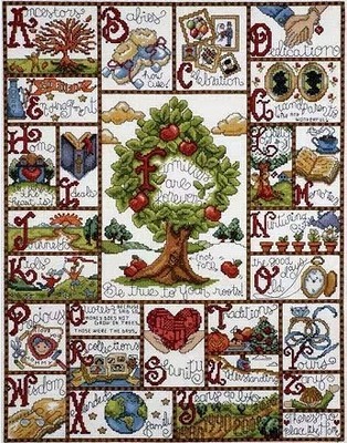 Cross Stitch Kit Embroidery Homfun Craft Bears Cross Stich Painting Joy Sunday Christmas Decorations For Home Homefun ZZ539 ► Photo 1/4