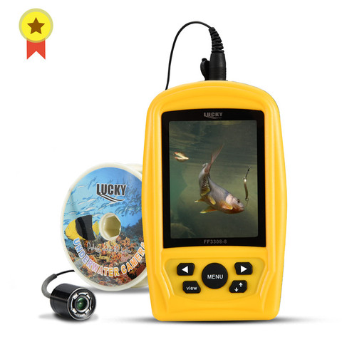 LUCKY Portable Underwater Fishing only match with 3308-8 System CMD sensor 3.5 inch TFT RGB Waterproof Monitor Fish Sea 20M ► Photo 1/6