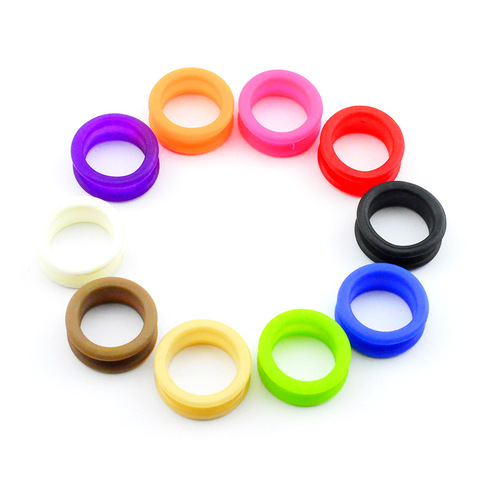 Silicone Finger Rings For Any Scissors Accessories Inserts Scissors Handle Rings for Hair Cutting Barber Shears Soft Silica Gel ► Photo 1/6