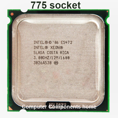 INTEL XEON E5472 CPU Quad-Core 3.0GHz 12MB  80W works on LGA775 mainboard no need adapter ► Photo 1/2