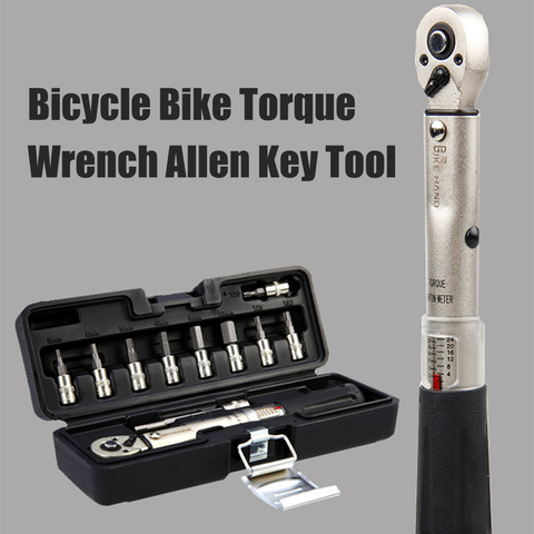 BIKEHAND Professional Taiwan YC-617-2S Bicycle Bike Torque Wrench Allen Key Tool Socket Spanner Set Kit Cycling Repair Tool Kits ► Photo 1/6