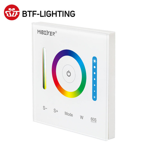 DC12-24V Panel Sensitive Touching Controller for Single Color CCT RGB RGBW RGB+CCT LED Strip Light Timed Controlling 10A ► Photo 1/6