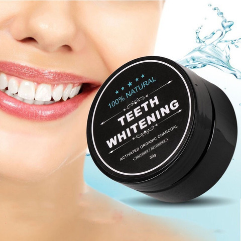 30g Teeth Whitening Powder Premium Activated Bamboo Charcoal Powder Scaling Powder Smoke Coffee Tea Stain Remove Oral Hygiene ► Photo 1/6