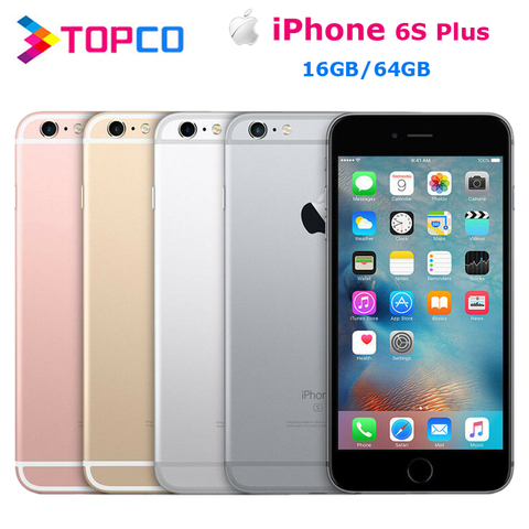 Buy Online Apple Iphone 6s Plus Factory Unlocked Original Mobile Phone 4g Lte 5 5 Dual Core A9 12mp Ram 2gb Rom 16gb 64gb 128gb Cell Phone Alitools