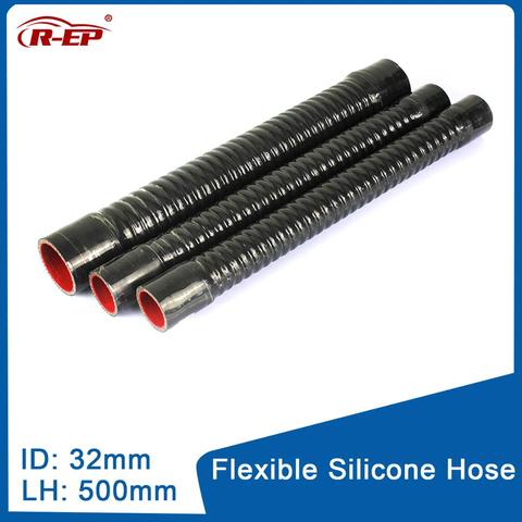 R-EP Flexible Silicone Hose ID 32mm Flexible for Cold Air Intake High Temperature for Water Radiator Rubber Joiner Tube Silicone ► Photo 1/6