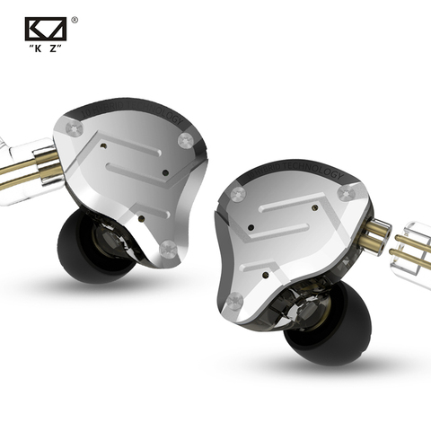 KZ ZS10 PRO In Ear Headset Metal 4ba + 1dd Hybrid 10 Units Hifi Bass Ears Monitor Earphones Sport Noise Cancelling 2pin for ZSX ► Photo 1/6
