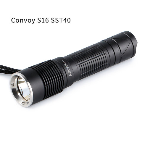 Convoy S16 flashlight with luminus sst40,21700 flashlight ► Photo 1/4