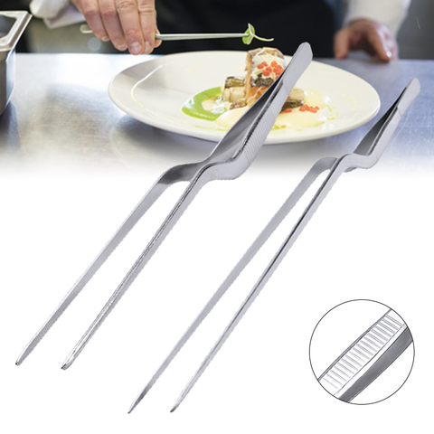 14/16/20/23/26/30cm Kitchen Tweezer BBQ Food Tweezer Clip Mini Chief Tongs Stainless Steel Portable For Picnic Barbecue Cooking ► Photo 1/6