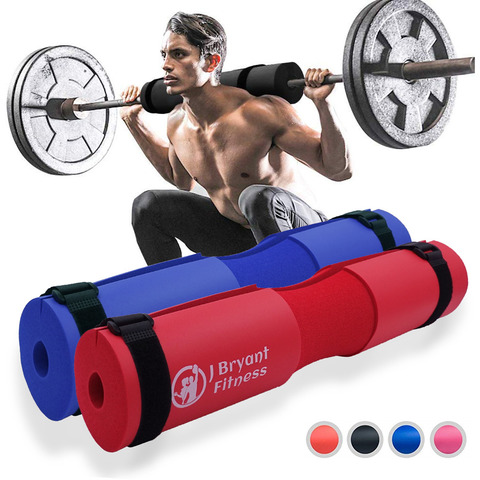 Barbell Pad Gym Anti-slip Squat Pad Weight Lifting Crossfit Bodybuilding Pull Up Bar Workout Hip Thrusts Neck Shoulder Support ► Photo 1/6