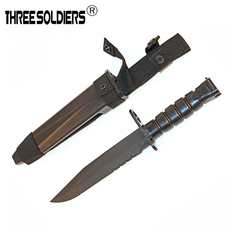 M10 tactical plastic knife model 1:1 static props outdoor live-action CS dress training rubber soft knife ► Photo 1/5