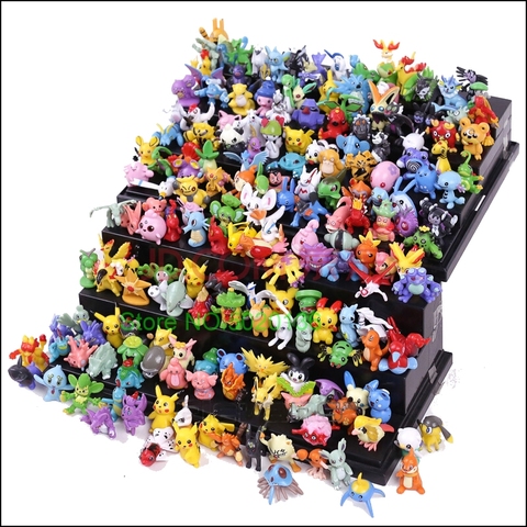 144 288 Pcs Different Styles Pokemones Go Figures Model Collection 2-3cm Pikachu Anime Toys LOLS Dolls Child Birthday Gift ► Photo 1/6