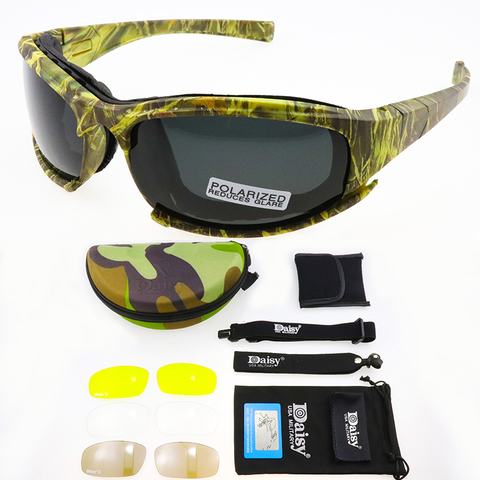 Daisy X7 Polarized Tactical Goggles Photochromic Men Army Sunglasses Military Shooting Glasses Hiking Eyewear Glasses UV400 ► Photo 1/6