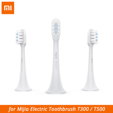 Original Xiaomi Mijia Electric Toothbrush Head 3PCS for T300 / T500 Smart Sonic Toothbrush Acoustic Clean 3D Brush Head Combines ► Photo 1/6