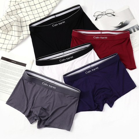 Underwear Men Cotton Boxer Homme Brand Mens Underpants Male Panties Homme Underpants Calzoncillos Men Personality Boxer Tangas ► Photo 1/6