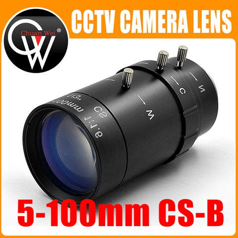 New HD 5-100mm CS F1.6 Lens 1/3