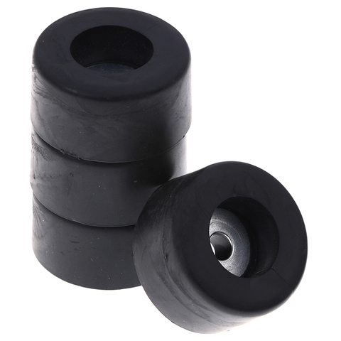 Cabinets Rubber Feet Damper Pad Base 4pcs Durable Black 38mm x 19mm Large Case Speaker ► Photo 1/6